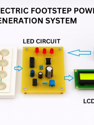 Piezoelectric Footstep Power Generation Project Kit