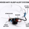 Driver Anti Sleep Alert System Using ATmega328