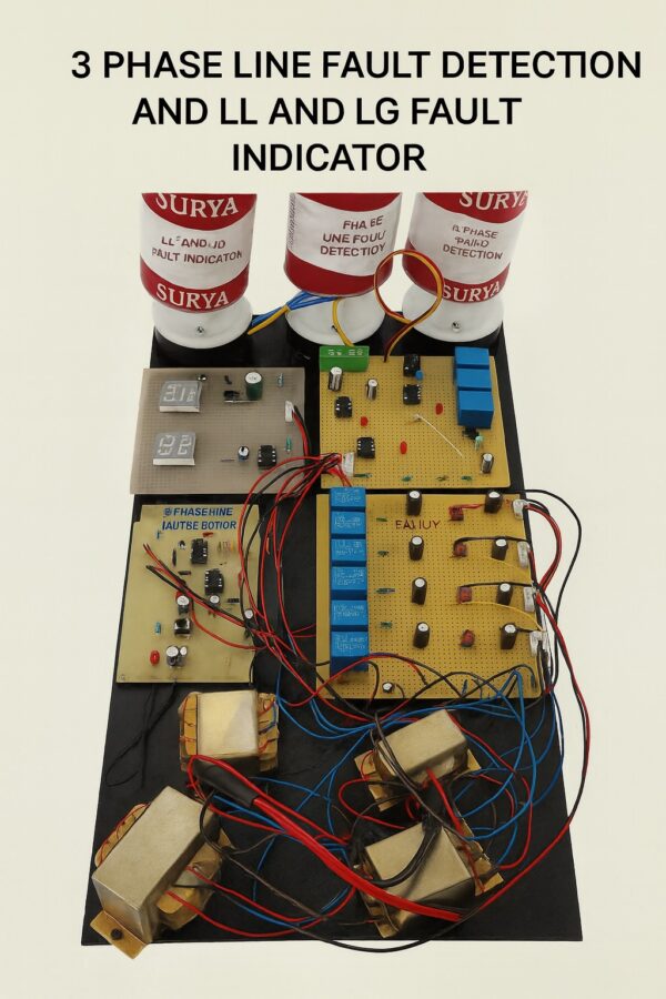 3 Phase Line Fault Detection System
